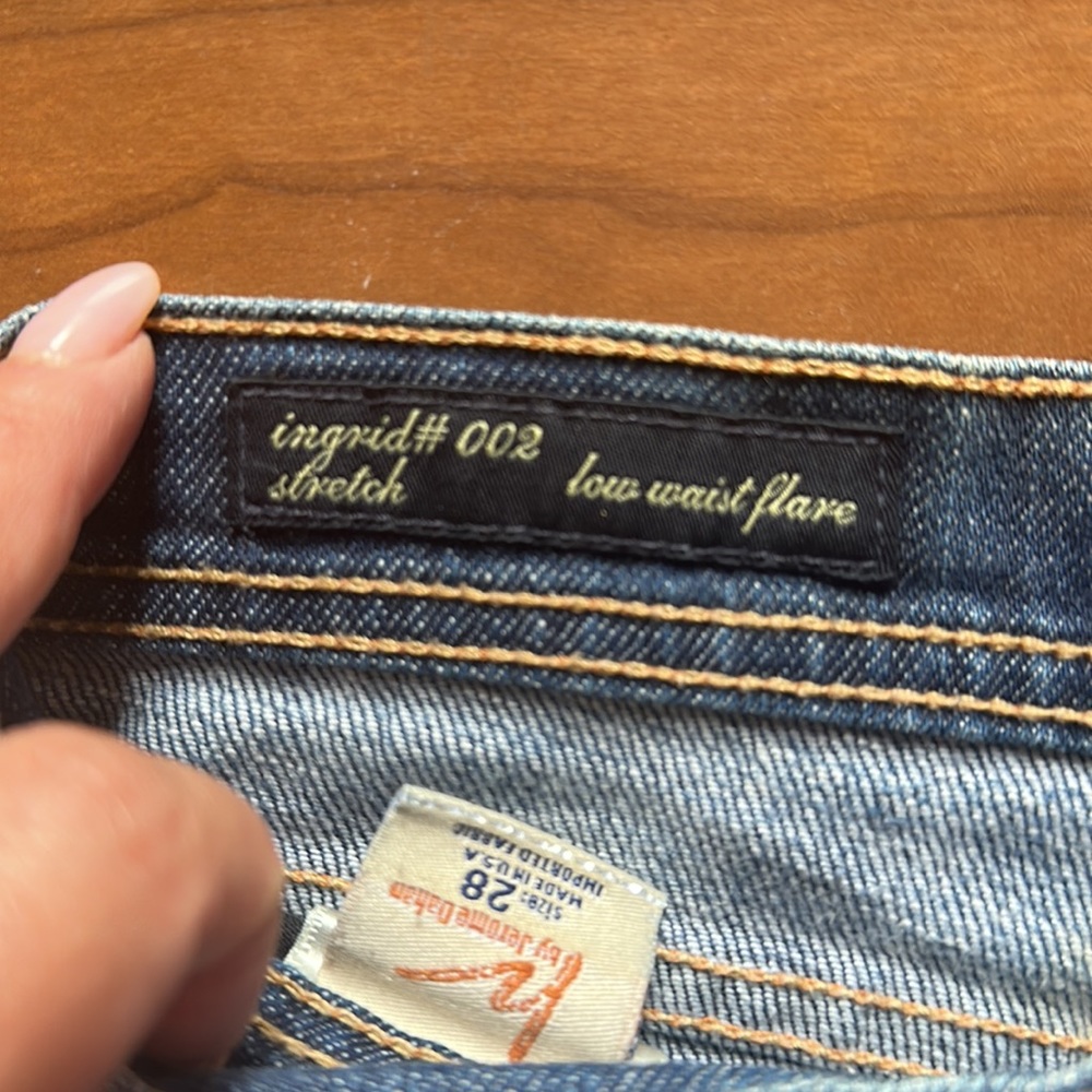 Jeans Citizens Of Humanity Ingrid – Taille Basse (low Waist), Coupe Flare, 28x33, Stretch, Occasion Très Bon état